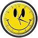 SMILEY FACE ~Wall Clock~ happy smilie faces bedroom art