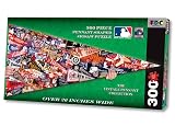 Mlb Pennant Shaped Puzzle - Vintage Pennants