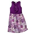 Girls' Xhilaration® Morning Glory Print Dress - Purple