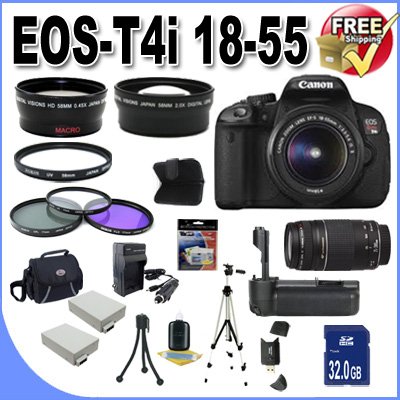 review Canon T4i 18-55mm/75-300mm Kit
