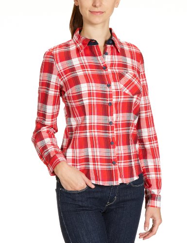 VERO MODA Damen Bluse 10068300, Gr. 36 (S), Blau (DARK NAVY) Preisvergleich