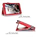 Hisense Sero 8 Case Cover, FYY Premium Soft Folio Leather Case for Hisense Sero 8 Red