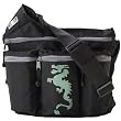 Diaper Dude Diaper Bag, Black Dragon