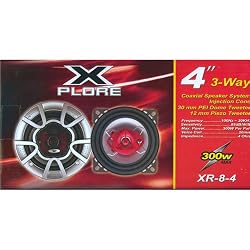 4'' 3-Way Coaxial Car Speaker System