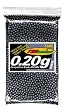 TSD Tactical 6mm .20g Precision Airsoft BBs - 3000 Round Bag - Black