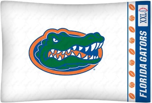 Best Quality Micro Fiber Pillow Case - Florida Gators NCAA /Color White Size Stan