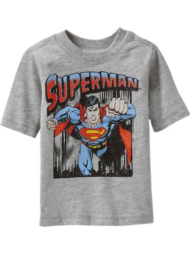  Old Navy DC Comics Superman Tee Shirt For Baby