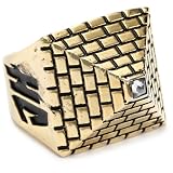 cartier rings HAN CHOLO Shadow Series Yellow Plated