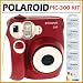 Polaroid PIC-300 Instant Camera in Red Accessory Kit