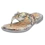 Icon Women's Butterflies Jelly Flat Thong Slide