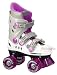 Junior Quad Inline Skates - Pheonix - Purple/White - Size 6