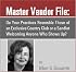 Master Vendor File