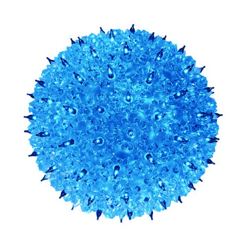 Bethlehem Lighting Indoor/Outdoor Mini Starlight Sphere 50 Lights, Blue