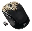 Logitech M325 optische Maus schnurlos Victorian Wallpaper