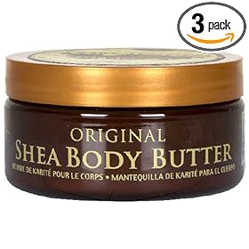 Tree Hut Shea Body Butter, Original, 7-Ounce Jars (Pack of 3)