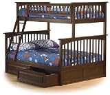 Columbia Hardwood Bunk Bed or Futon Atlantic Bunk Beds