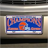 Florida Gators 2006 BCS National Champions Metal License Plate