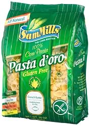 Sam Mills Gluten Free Pasta D'Oro, Conchiliette, 16-Ounce Bags (Pack of 12)