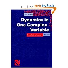 Dynamics in One Complex Variable