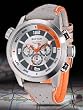 Sector - Oversize - Chrono - 48 mm in Diameter - Silver/Grey Dial