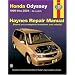 Honda Odyssey 1999-2004 (Hayne's Automotive Repair Manual)