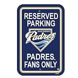 San Diego Padres Reserved Parking Sign