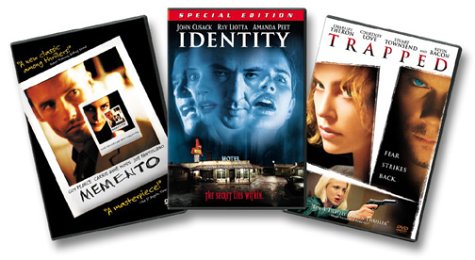 Memento / Identity / Trapped [VHS]