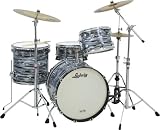 Ludwig Fab 4 Classic Maple Drum Set with 22 Kick, White Marine Pearl*