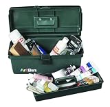 ArtBin Artworx Polypropylene Box with Lift-Out Trays, Evergreen