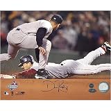 Dave Roberts Autographed Game Four 2004 ALCS Steal Vs. Yankees 8x10 Photograph