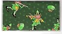 Checkbook Cover Made with St Patricks Day Happy Leprechaun Fabric