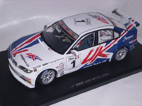 BMW 320I 3ER 3 ER E46 WTCC PRIAULX 2005 UK 1/18