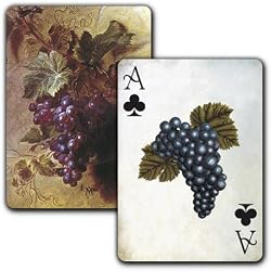 Botanical Grapes - Single Deck Playing Cards