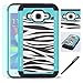 Samsung Galaxy Core Prime G360 / Prevail LTE Case, INNOVAA Smart Grid Defender Graphic Case W/ Free Screen Protector & Touch Screen Stylus Pen - Zebra Skin
