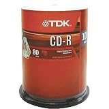 TDK CD-R80CB100 CD-R  80min, 700 MB, 52x (100-Pack Spindle)