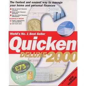 Quicken 2000 Deluxe & FREE Motley Fool Online Trading Book