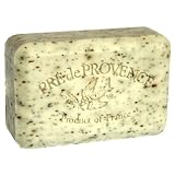 Pre de Provence Mint Leaf Soap, 250g wrapped bar. Imported from France. With shea butter and natural herbs and scents.