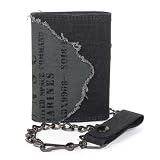 Halo 3: UNSC Black/Gray Trifold Wallet with Chain
