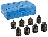 Grey Pneumatic (1308P) 1/2' Drive 8-Piece Pipe Plug Socket Set [並行輸入品]