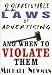 The 22 Irrefutable Laws of Advertising and When to Violate Them