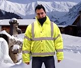 Thermo Sicherheitsjacke Warnjacke Gr. L in Gelb Thermo Sicherheitsjacke Warnjacke Gr. L in Gelb