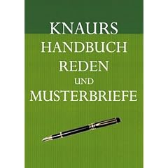 Knaurs Handbuch Reden und Musterbriefe