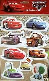 Matching Bedrooms Disney Car 3D Sticker.