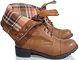 Marco Republic Expedition Womens Military Combat Boots - (Tan) - 8.5