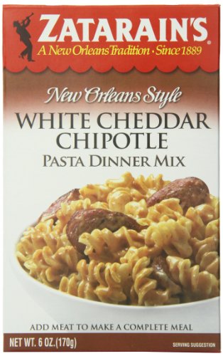 Zatarain's Pasta Dinner Mix, White Cheddar Chipotle, 6 Ounce (Pack of 8)