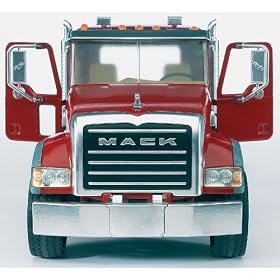 Bruder Mack Granite Cement Mixer by Bruder Toys
