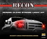 Recon Accessories High Intensity Strobe Light KitStrobe Light KitHigh Intensity 90 Watt Red Strobe Light Kit