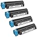 Speedy Inks - 4 Pack Okidata Compatible 44992405 Black Laser Toner Cartridge for use in MB Series - MB451W MFP