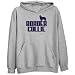Sweatshirt Heather Gray  Retro Border Collie  Dog