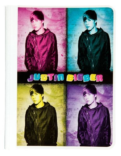 Mead Justin Bieber Composition Book, 80CT Wide Rule, 4 Photos Design (72613) Mead Justin Bieber Composition Book, 80CT Wide Rule, 4 Photos Design (72613)